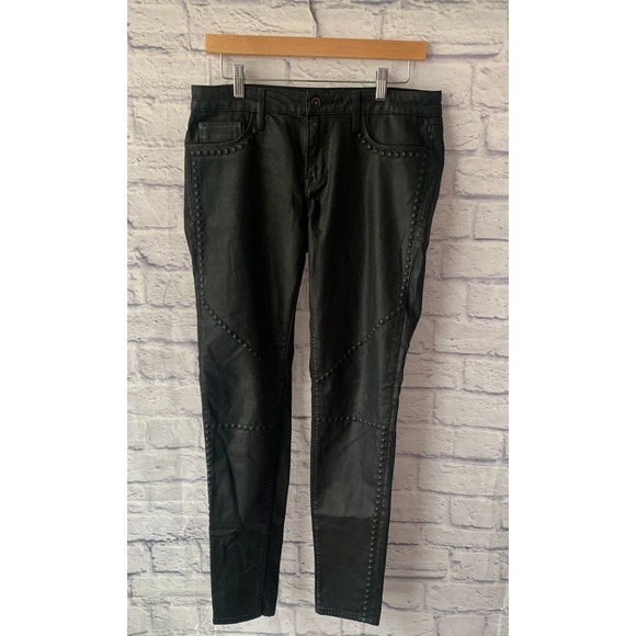 Cult of Individuality Denim - Cult Of Individuality Zen Mid Rise Skinny Sz 30 S Pyramid Studs 74N-148-500PP